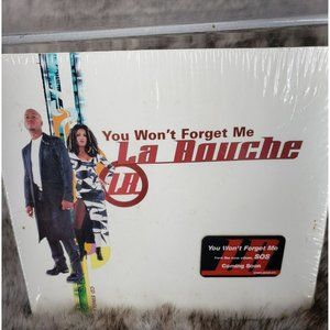LA BOUCHE You Won't Forget Me‎ 2 Track Single CD NEW